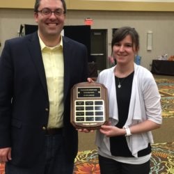 Amelia "Emmy" Carpenter at the 2016 awards ceremony
