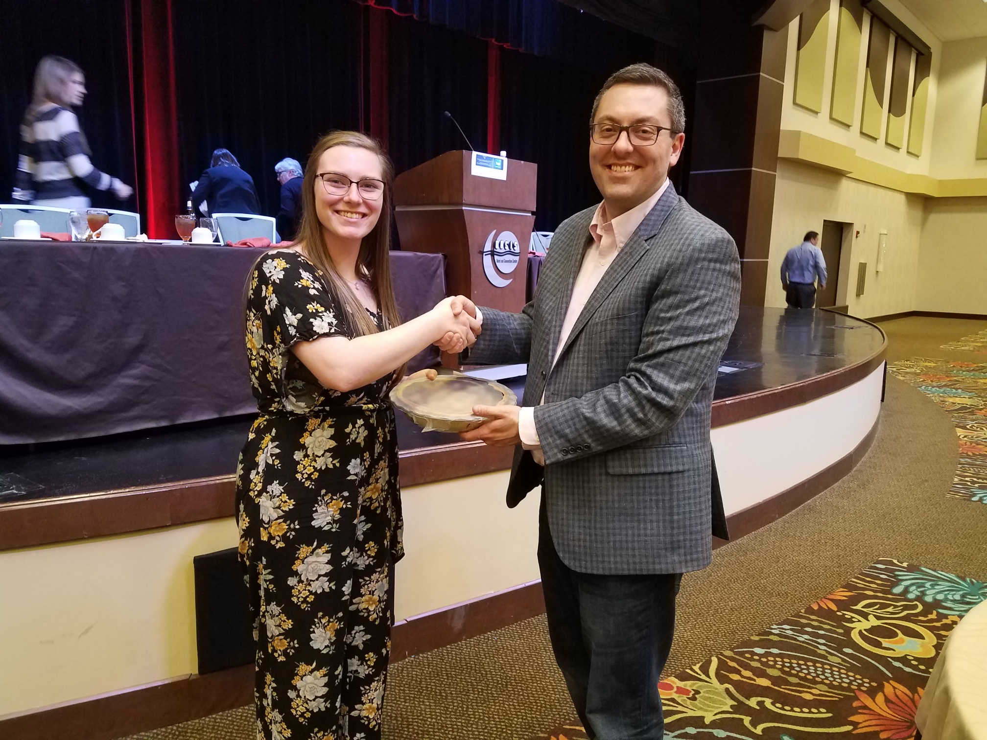 Hannah Morrison at the 2019 awards ceremony